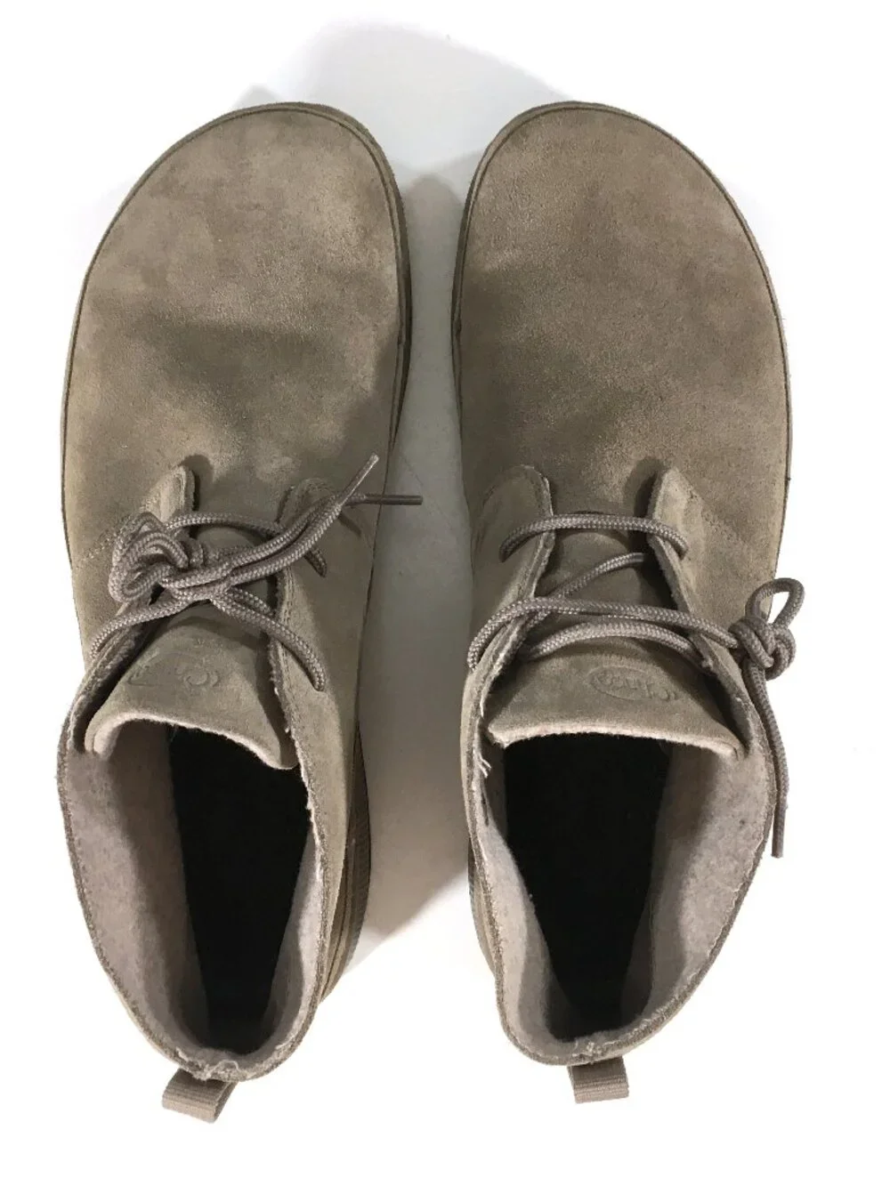 Chaco Paonia Desert Chukka Boots Mens Size 15 Tan Suede JCH108501
